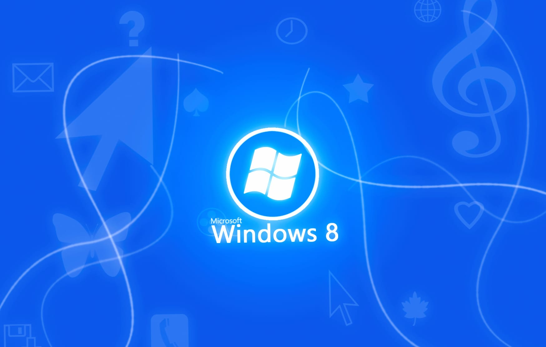 Vibrant Windows 8 Technology Background at 1920 x 1080 HD size wallpapers HD quality