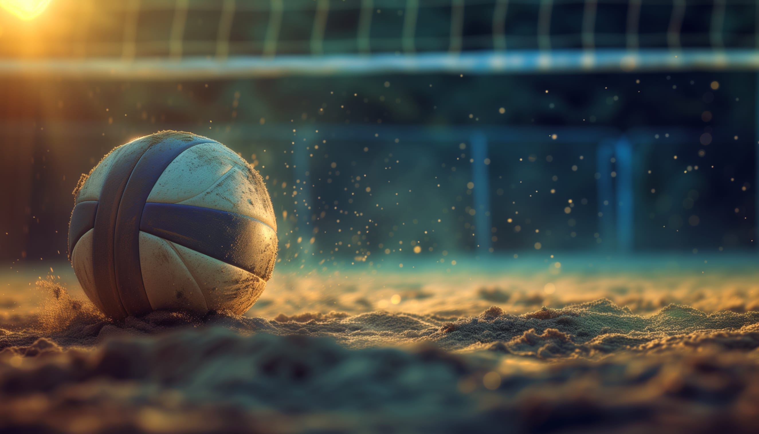 Volleyball Sunset Court - HD Sports Wallpaper wallpapers HD quality