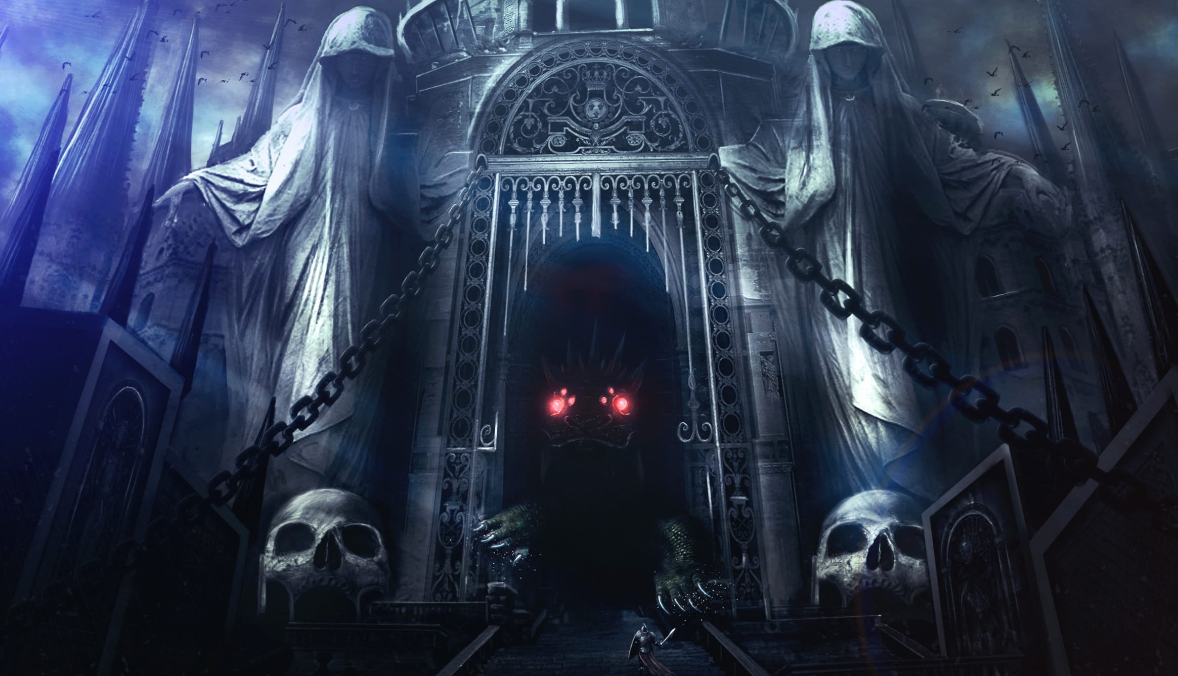 Warrior Creature Knight Dark Castle wallpapers HD Warrior Creature Knight Dark Castle wallpapers HD quality