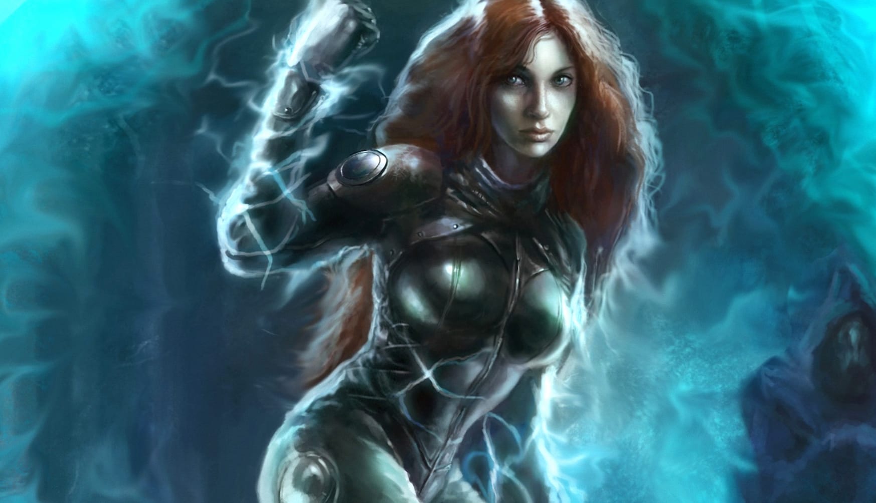 Warrior Redhead Fantasy Woman Fantasy Warrior wallpapers HD quality