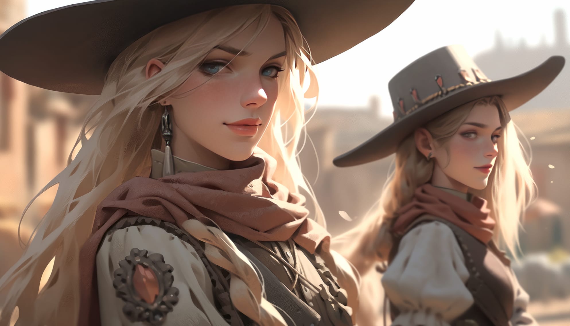 Wild West Cowgirls Wallpaper wallpapers HD quality