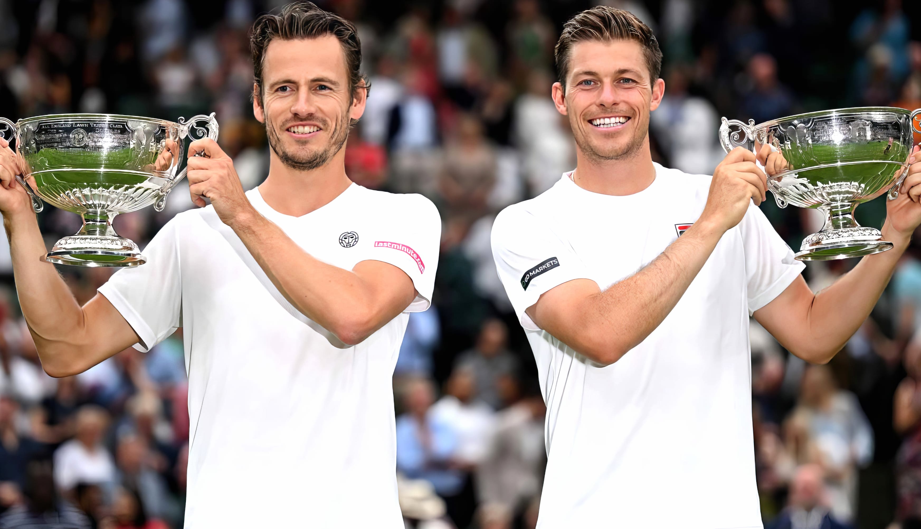 Wimbledon 2023 Champions Skupski & Koolhof - 4K Wallpaper Free! wallpapers HD quality