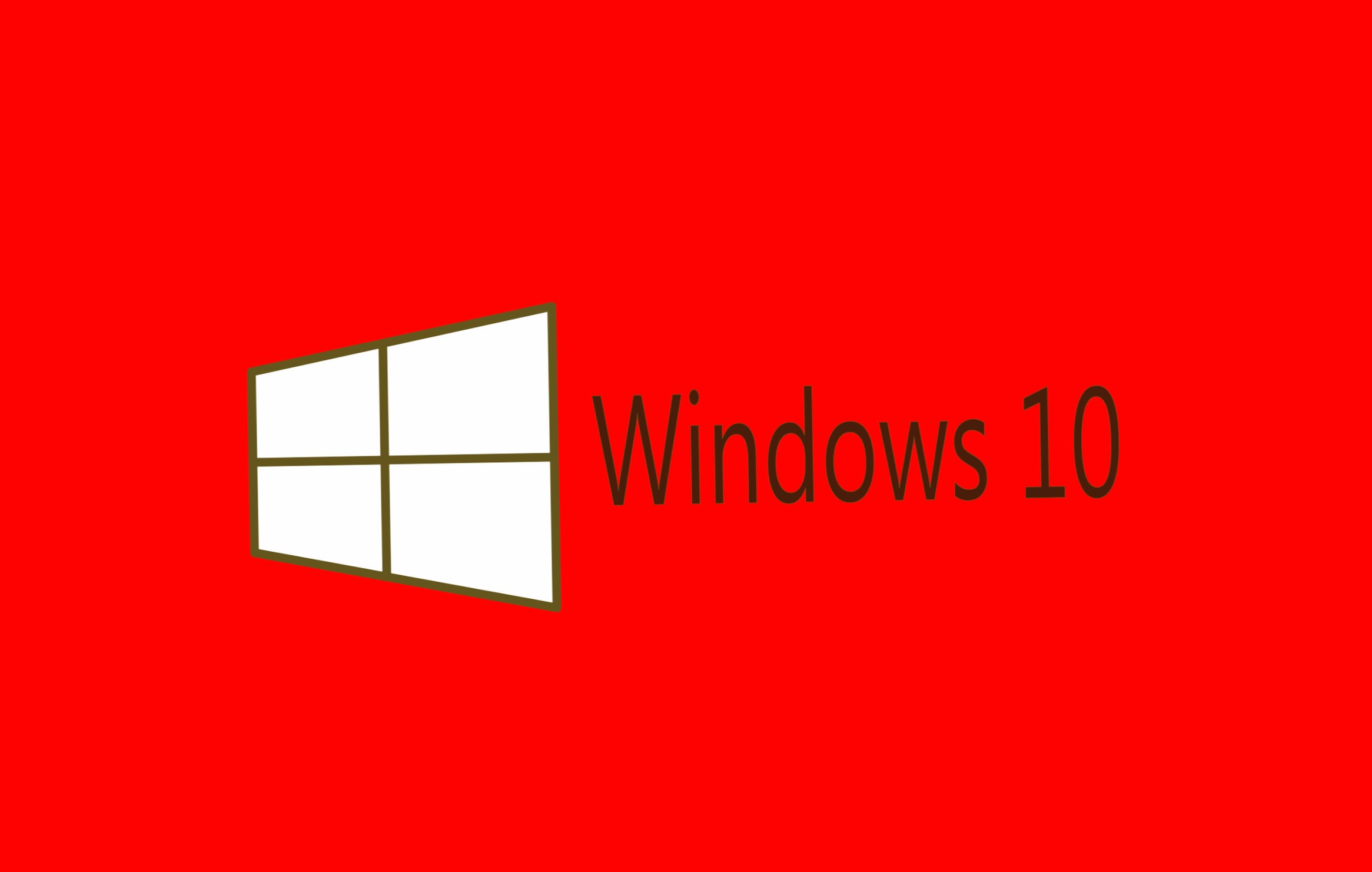 Windows10 Red wallpapers HD quality