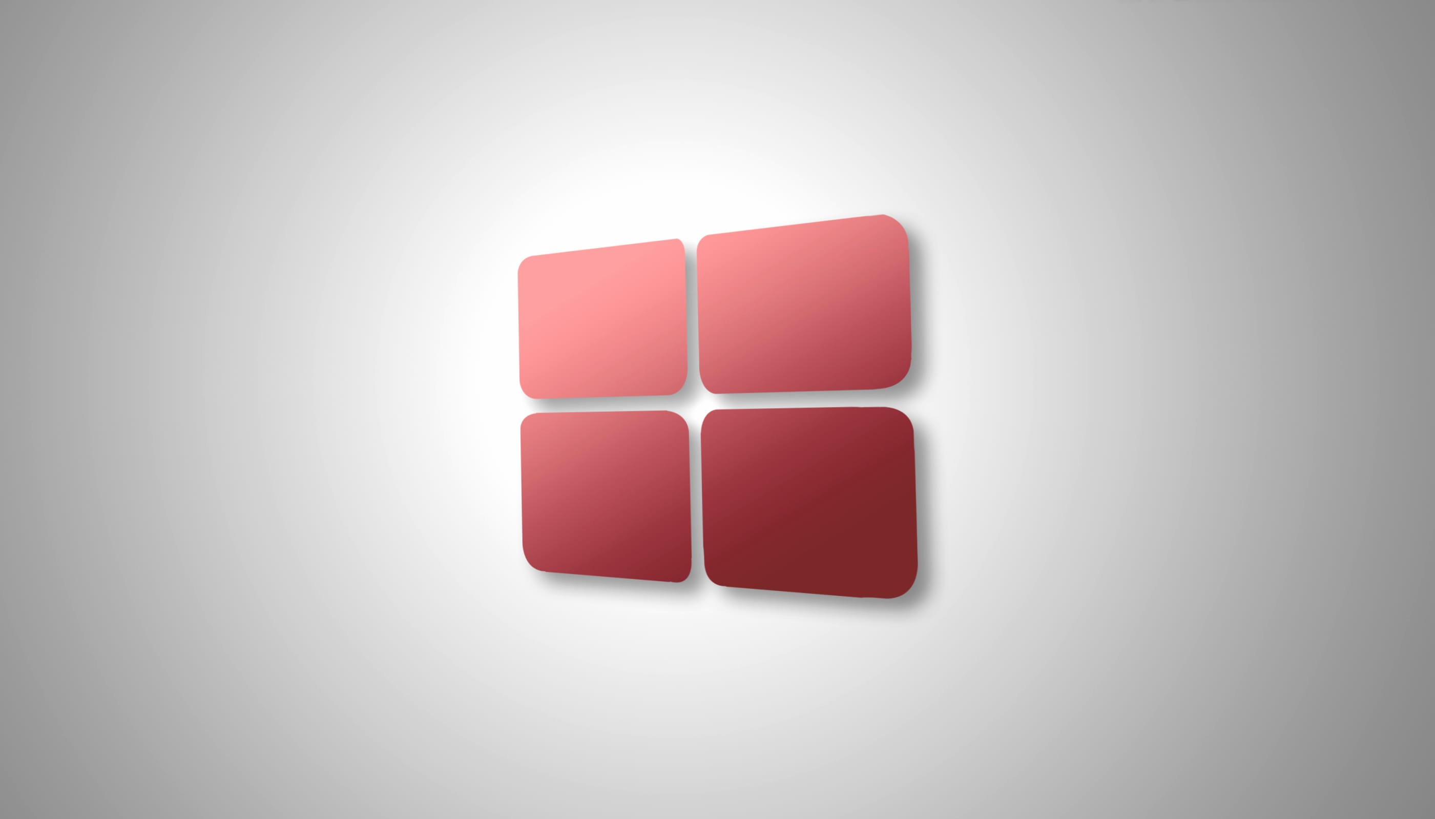 Windows 10 red wallpaper at 1024 x 1024 iPad size wallpapers HD quality