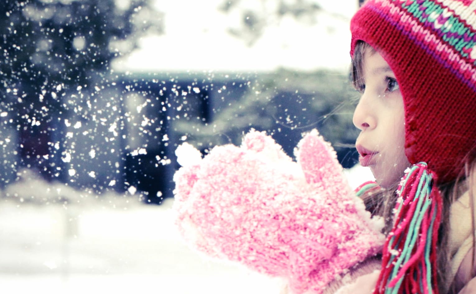 Winter Wonder Child - at 2560 x 1440 HD size wallpapers HD quality