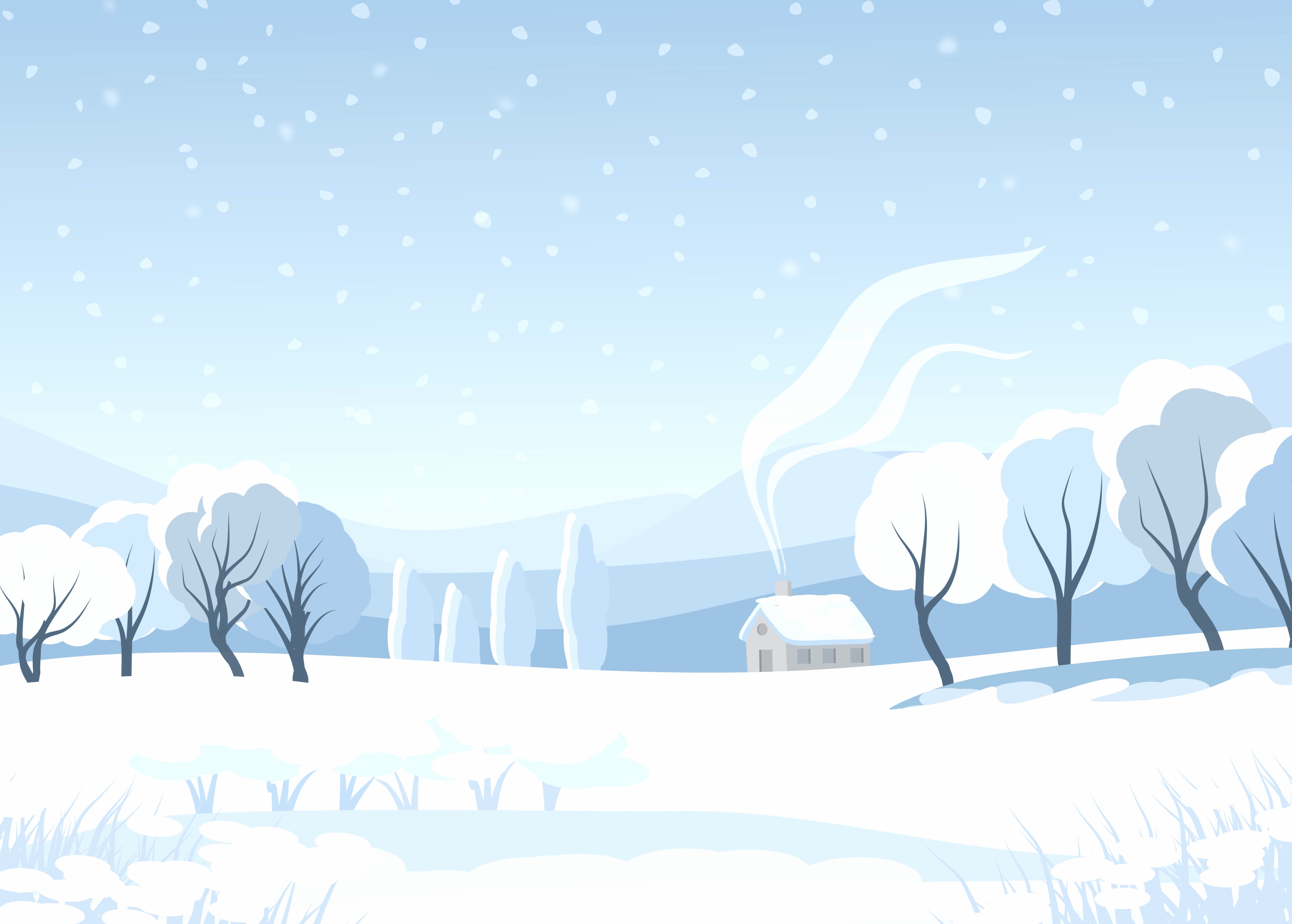 Winter Wonderland Landscape - wallpapers HD quality