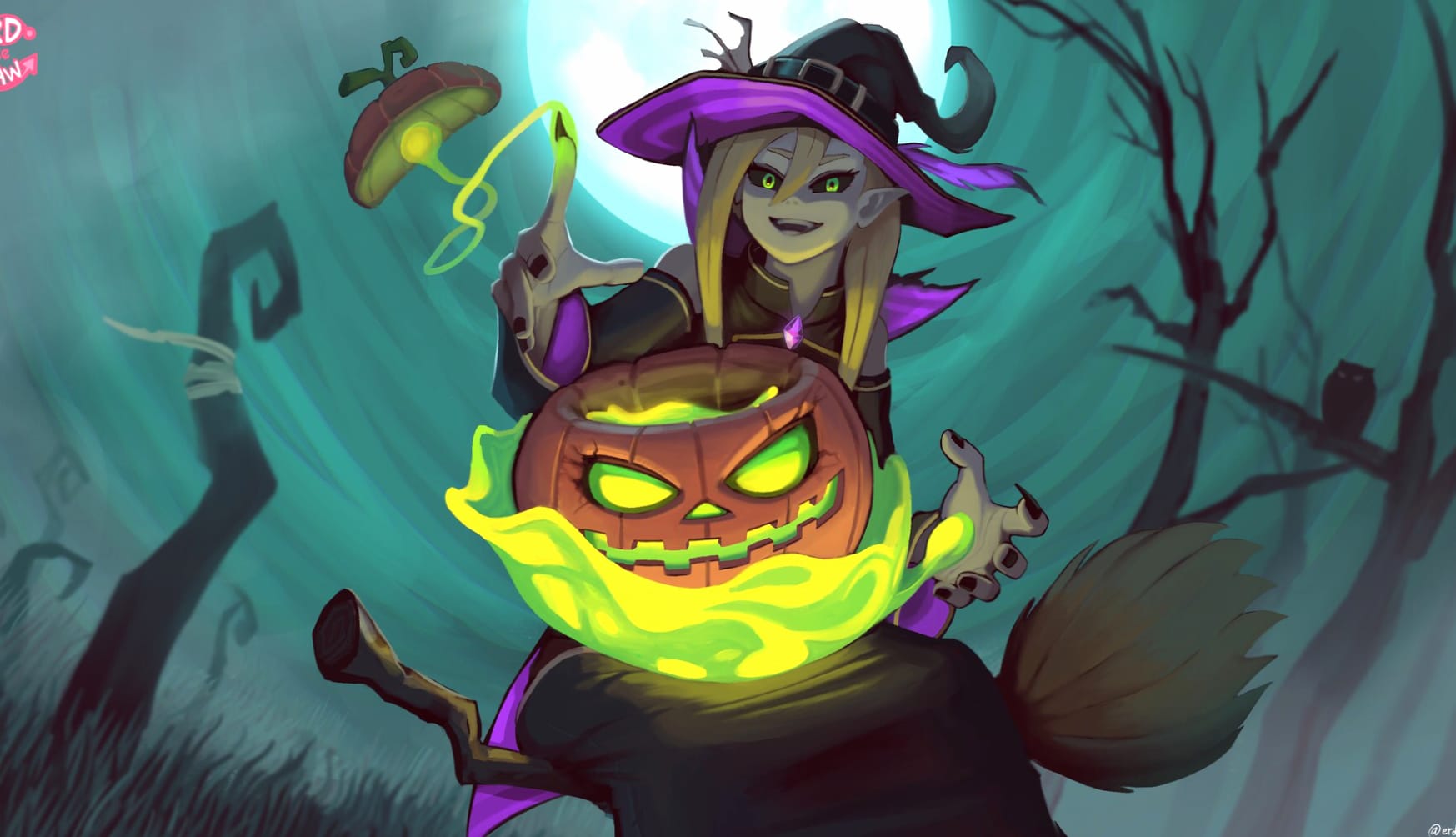 Witch Holiday Halloween wallpapers HD quality