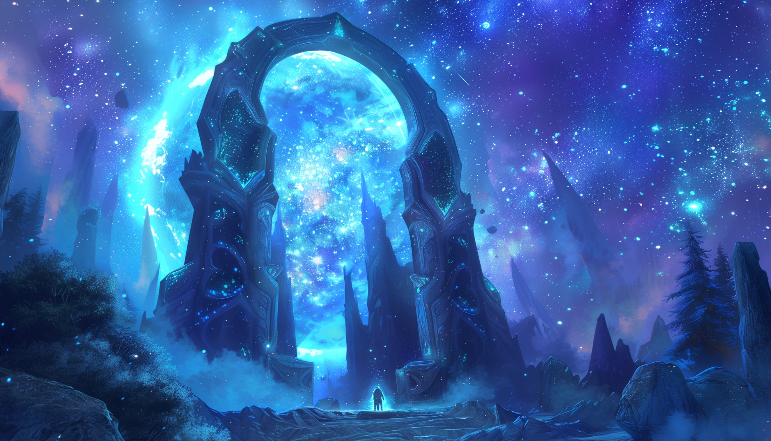 World of Warcraft Portal Fantasy - wallpapers HD quality