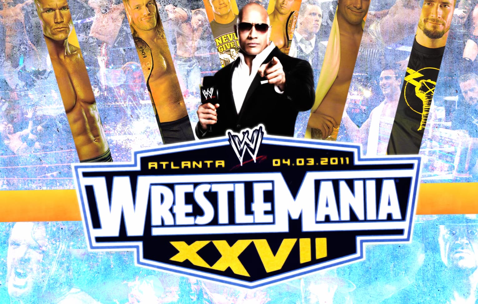 WrestleMania XXVII A Celebration of WWE Sports wallpapers HD quality