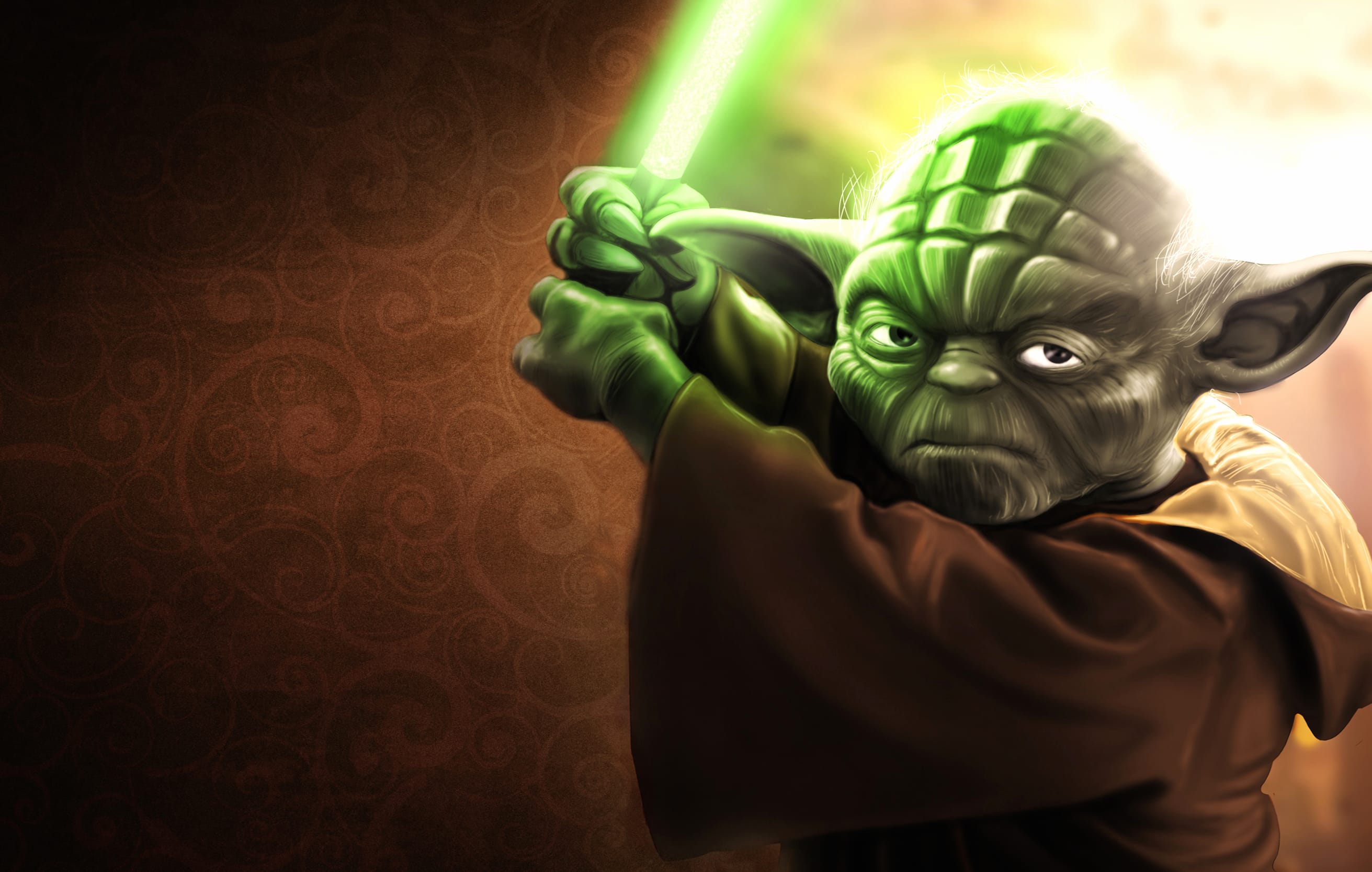 Yoda Sci Fi Star Wars wallpapers HD quality