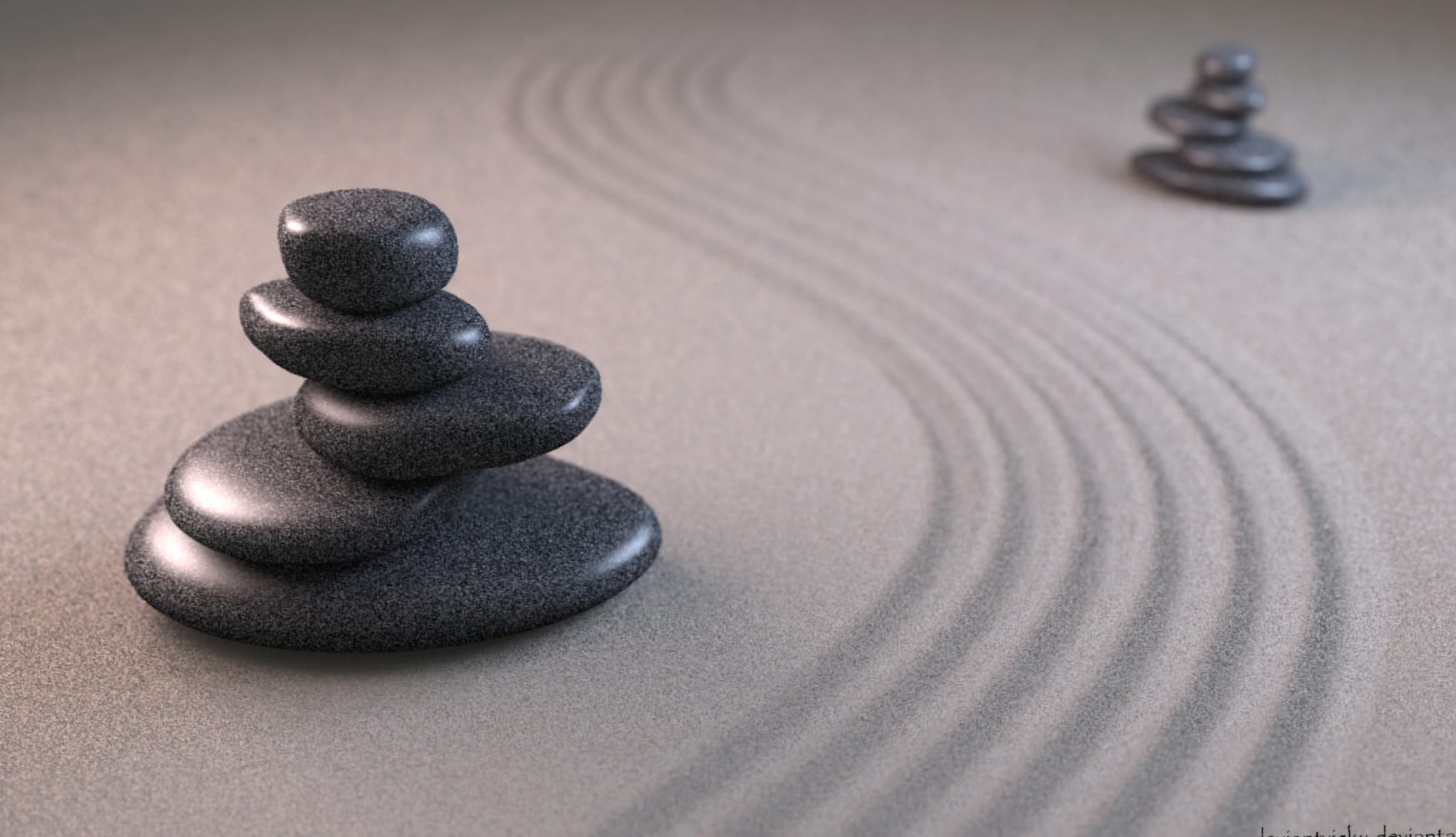 Zen Harmony A Serene for Spiritual Tranquility wallpapers HD quality