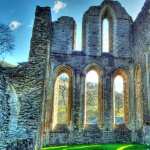 Religious Valle Crucis Abbey high definition wallpapers