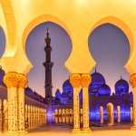 Religious Sheikh Zayed Grand Mosque hd