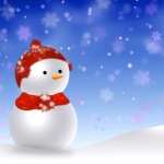 Artistic Snowman image