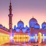 Religious Sheikh Zayed Grand Mosque widescreen