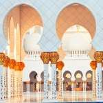 Religious Sheikh Zayed Grand Mosque background