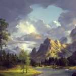 Artistic Landscape background