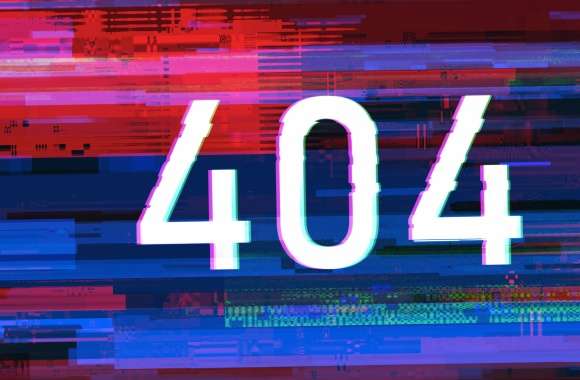 404 Error Glitch art