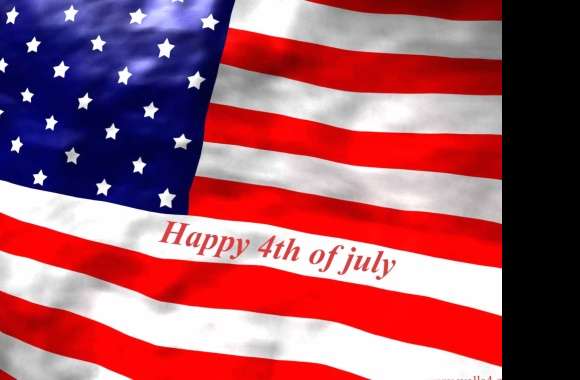 4th of July Celebration Wallpaper - American Flag HD Background