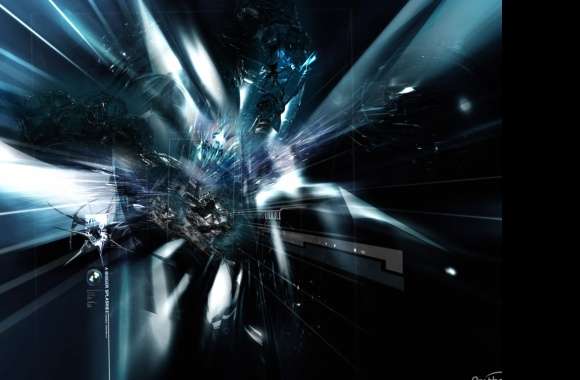 Abstract Techno Burst wallpapers hd quality