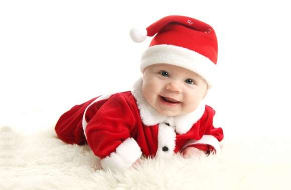 Adorable Santa Ba wallpapers hd quality