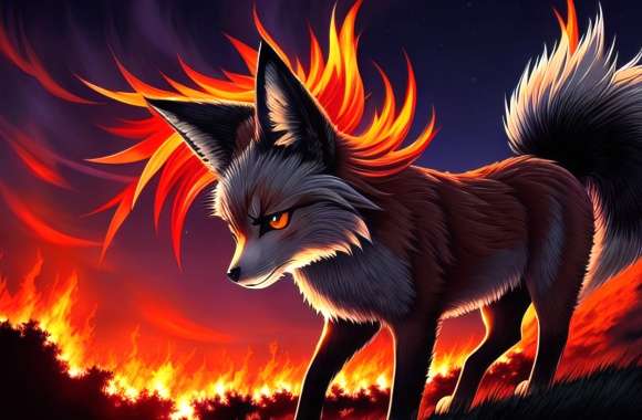 AI Art Fantasy Fox wallpapers hd quality