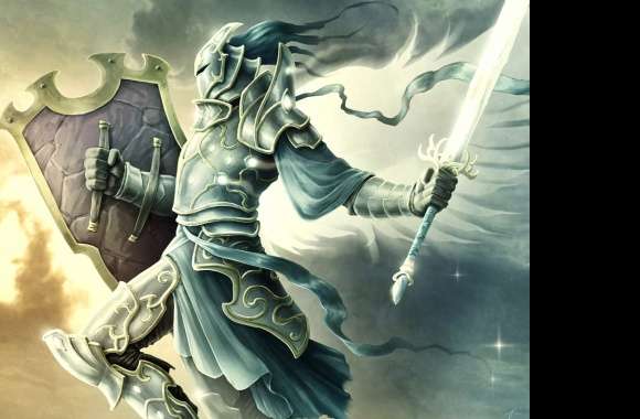 Angel Knight Fantasy Warrior