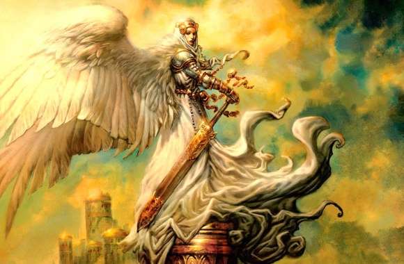 Angel Warrior - Magic The Gathering