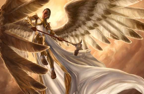 Angel Warrior - Mystical Guardian of Light