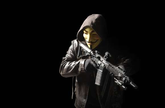 Anonymous Vigilante - HD Technology Wallpaper