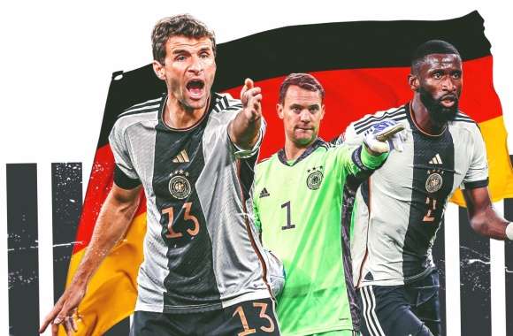 Antonio Rüdiger Manuel Neuer Thomas Müller Germany National Football Team Sports