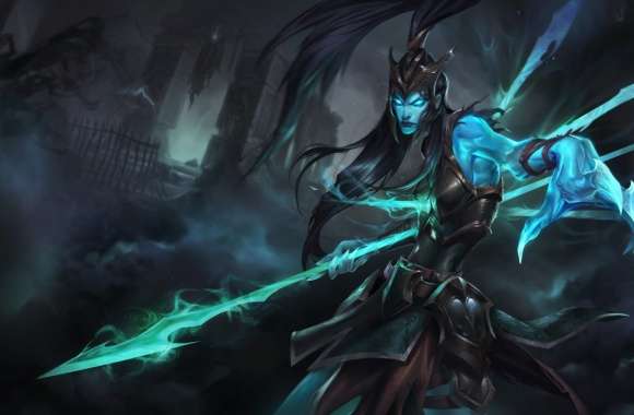 Armor Dark Ghost Spear Kalista (League Of Legends) Video Game League Of Legends wallpapers hd quality