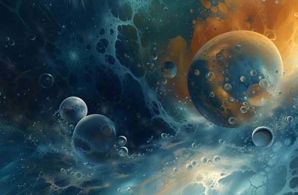 Artistic Cosmic Water wallpapers hd quality