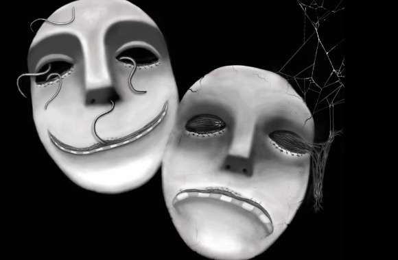 Artistic Dark Masks A Striking wallpapers hd quality