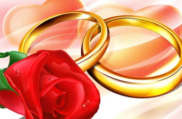 Artistic Love Rings wallpapers hd quality