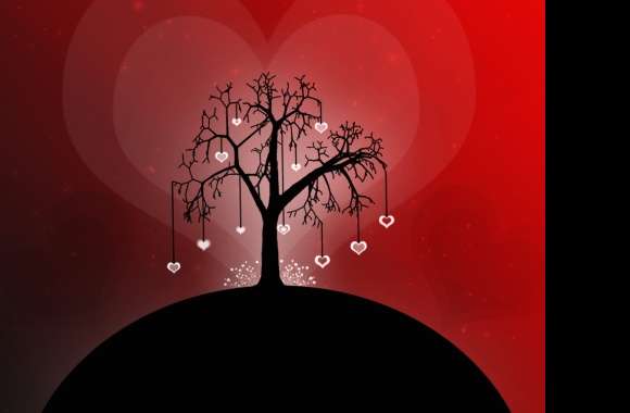 Artistic Love Tree -