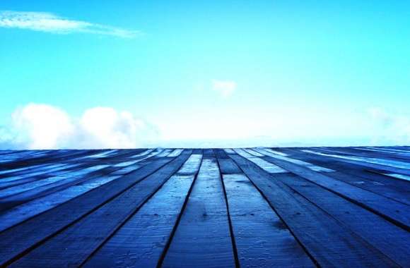 Artistic Wooden Horizon -