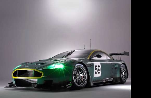Aston Martin Sports Grey Car Green Vehicle Aston Martin DBR9