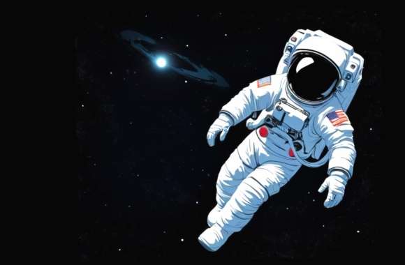 Astronaut in Space wallpapers hd quality