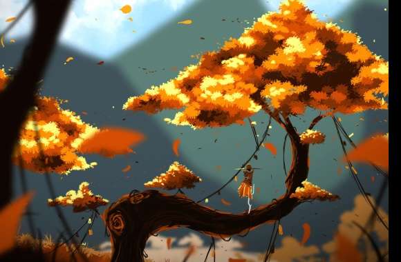 Autumn Fantasy Tree