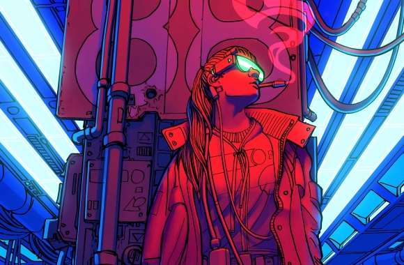 Baddie Cyberpunk girl wallpapers hd quality