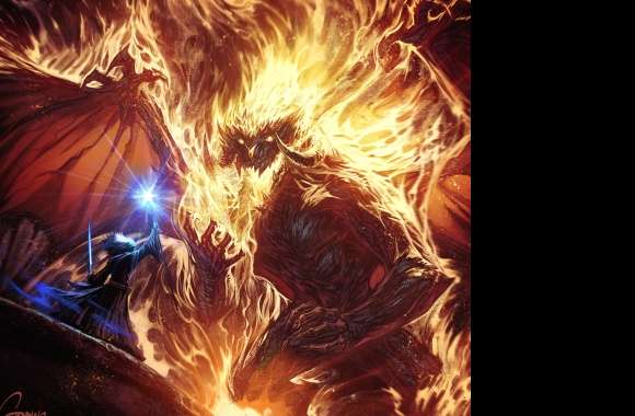 Balrog (Lord Of The Rings) Gandalf Fantasy The Lord Of The Rings