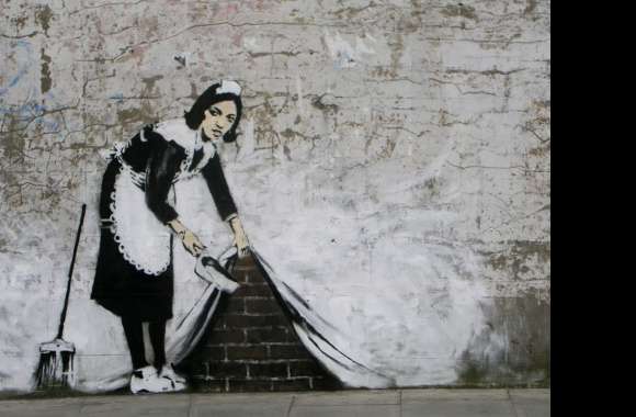 Banksy Graffiti Art