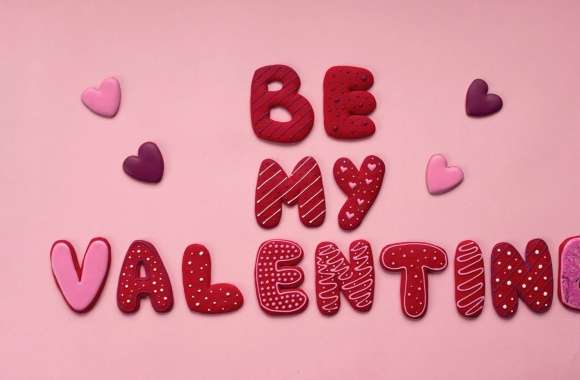 Be My Valentine Pastel pink wallpapers hd quality