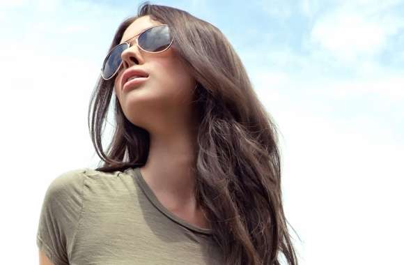 Beautiful Woman in Sunglasses