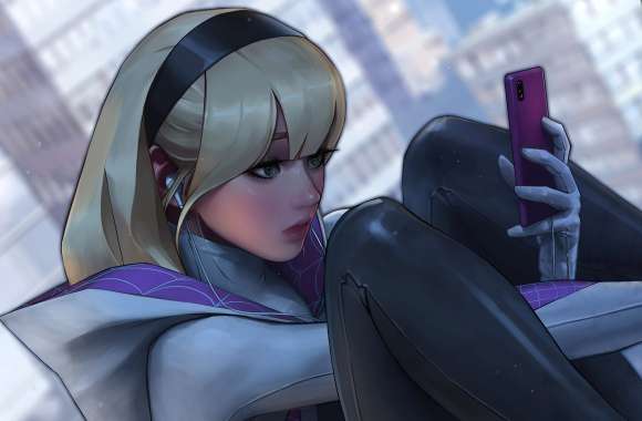 Blonde Gwen Stacy Comic Spider-Gwen