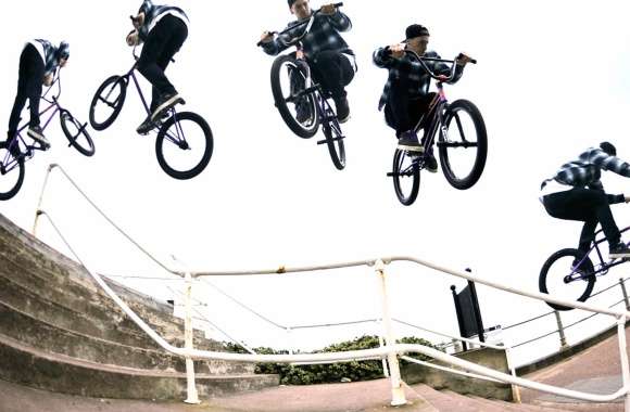 BMX Stunt Sequence wallpapers hd quality