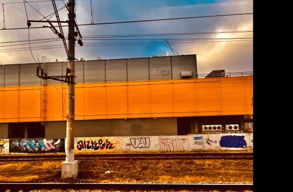 Brown Orange (Color) Underground Dark Vibe Man Made Building