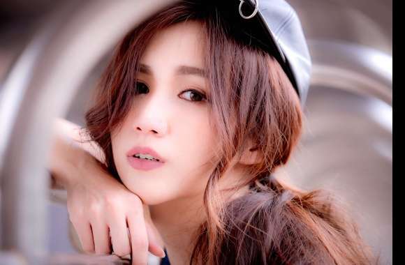 Brunette Beauty HD Asian Model