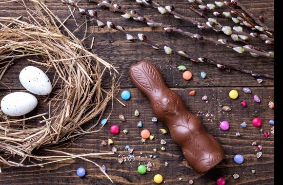 Candy Nest Still Life Chocolate Holiday Easter